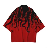 Plus Size XXS-6XL animal Print Loose Japanese Streetwear Cardigan Women Men Harajuku Haori Kimono Cosplay Top Shirts Yukata - Image 4