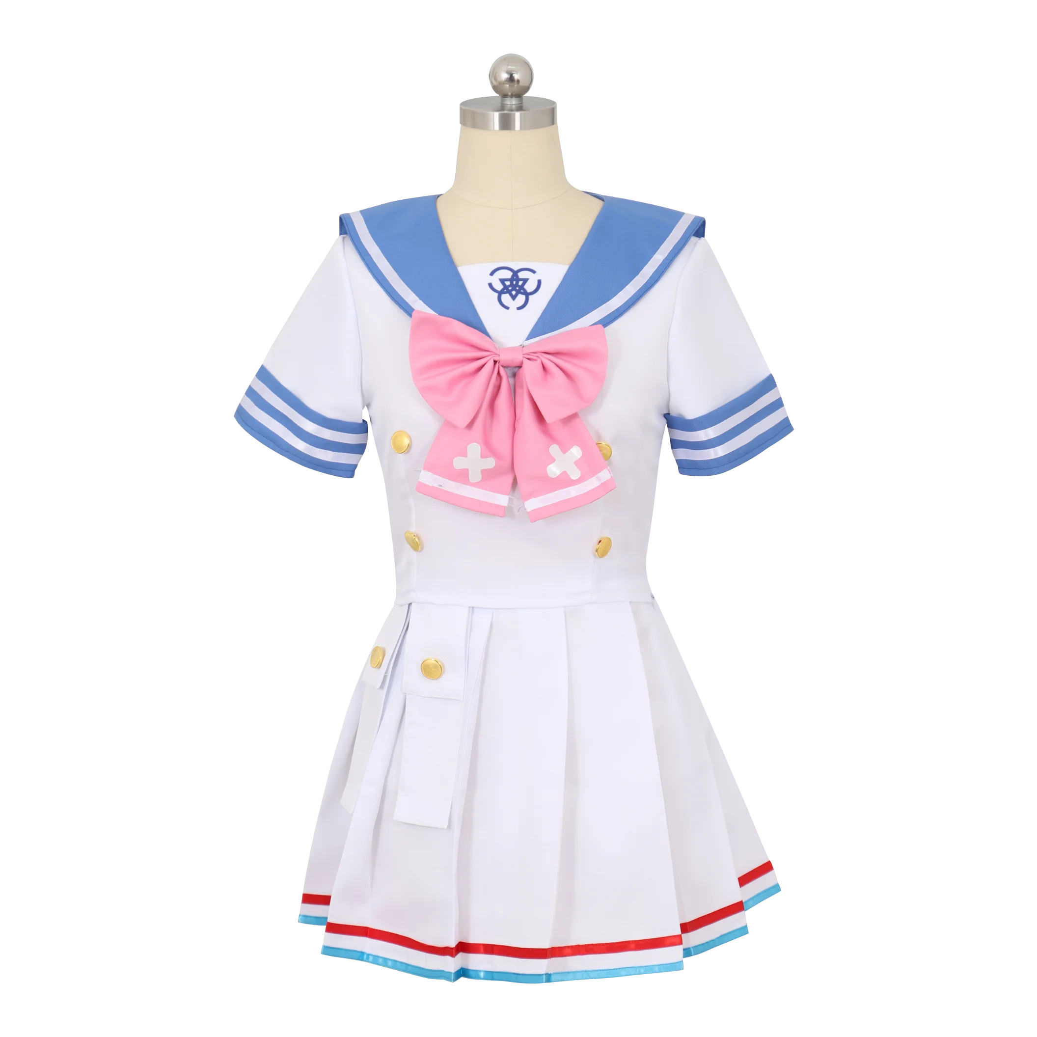 

Anime Cos Urawa Hanako Cosplay Costume Party Uniform Full Set JK Suit