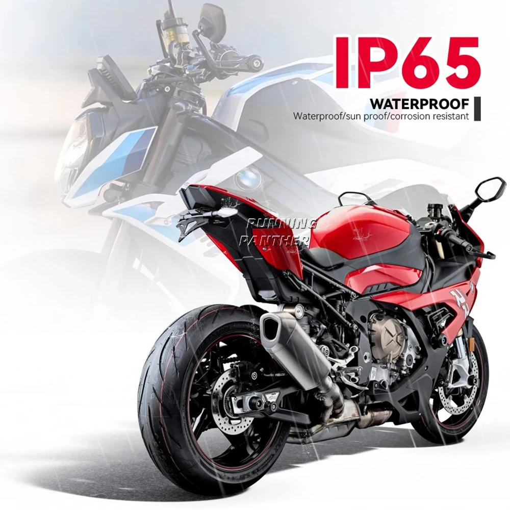 For BMW S1000R S1000 R M1000R M 1000 R S1000RR s1000rr Tail Tidy Fender LED Light Motorcycle License Plate Holder