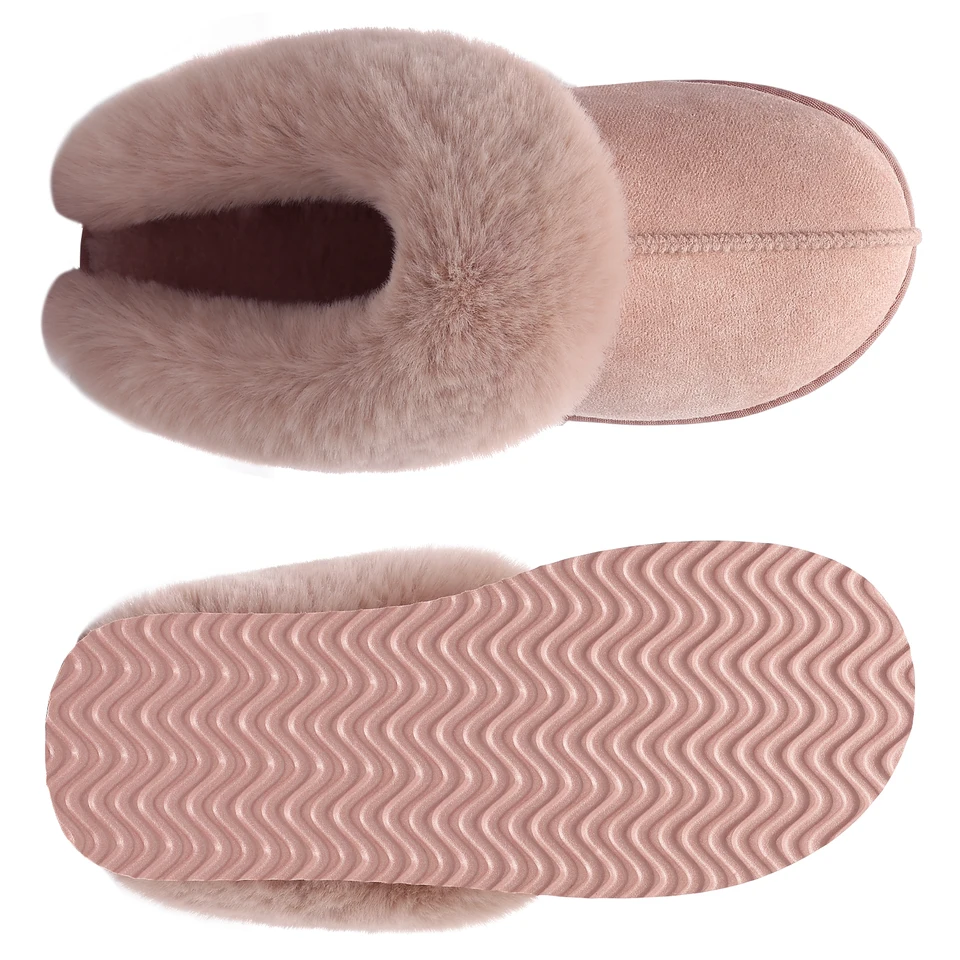 Pantofole Donna Morbide In Flanella – Antiscivolo, Calde, Leggere – Motivi Alla Moda, Taglie 4-12