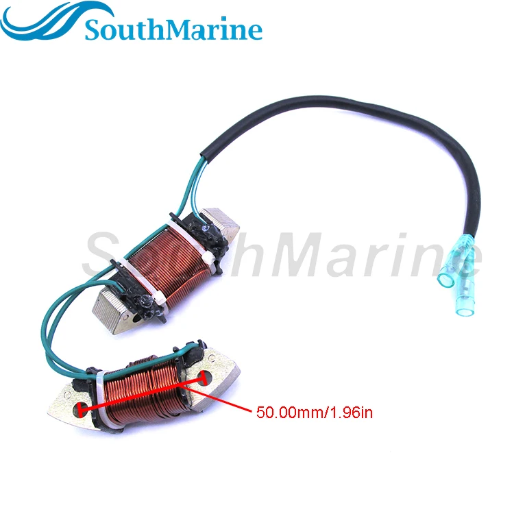 Alternator Coil 855944T01 for Mercury Mariner Outboard Engine 8HP 9.9HP Boat Motor
