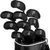 2024 New Golf Iron Cover 10PCS Golf Iron Head Cover Net Golf Iron Cover Golf Club Head Cover With Digital Christmas Gifts 2