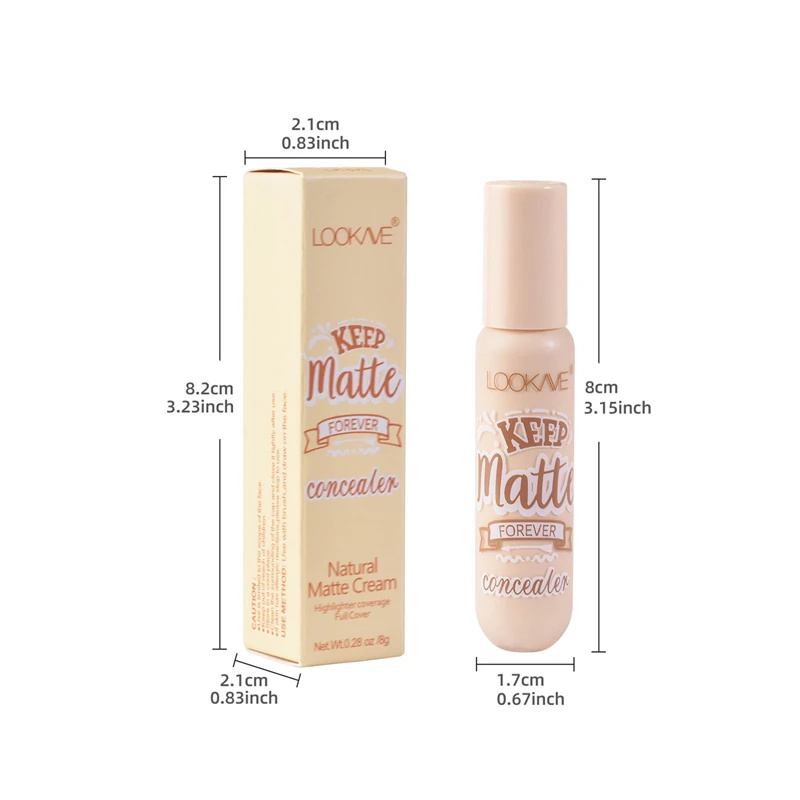 Face Concealer 6 Colors Matte Cream Stick Foundation