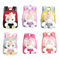 Toddler Backpack Stuffed Unicorn Toys Kids Backpacks for Girls Lightweight Preschool Backpack for Kids Toddlers School Bag 2