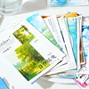 Journal GO 30pcs Aesthetic Decorative Collage Card for Journal Scrapbooking Wall Ins BeautifulScenery Artistic Background Paper 6