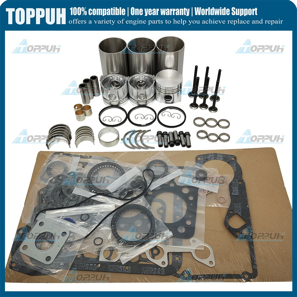 

D750 Overhaul Rebuild Kit for Kubota D750 D750-B Kubota B5200 B7100 Tractor STD