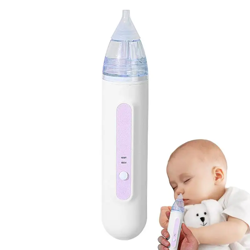 

Electric Nose Aspirator Electric Nose Cleaner Nasal Sucker Removable Tips Silent Operation Nasal Congestion Relief And Newborn