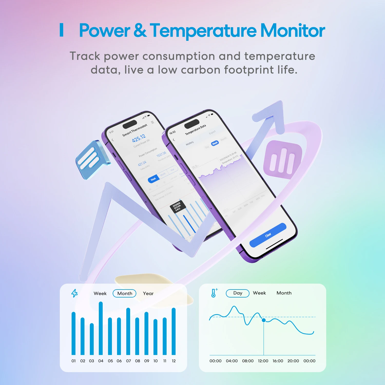 meross homekit wifi controlador de temperatura tomada 03