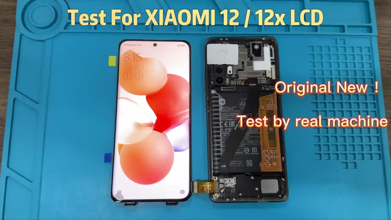 Display AMOLED originale da 6,28 pollici per Xiaomi 12/12s