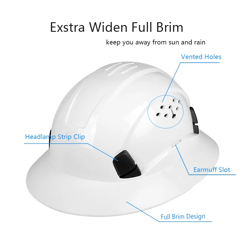 Construction Hard Hat Safety Helmet with Goggles Protective Working Rescue Cap Riding Helmet Rescue Climbing Helmets safety helmet tactical helmet garden trimmer helmet