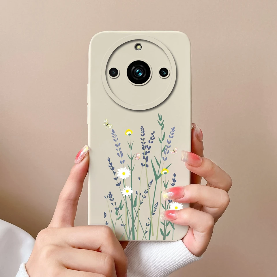 Sunflower Daisy Liquid Silicone Protective Case - Antifouling Back Cover
