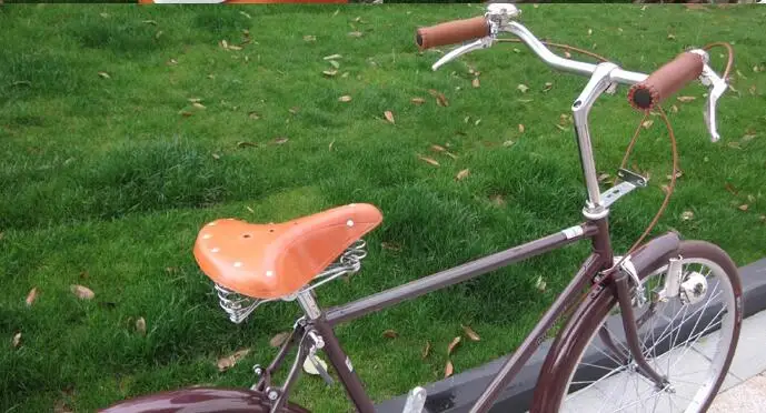 G120 Bicycle Retro Bend Handle Aluminum Alloy Bicycle Accessories C Handlebar