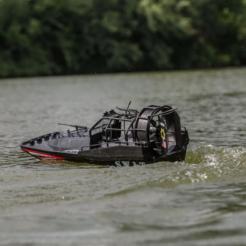 RC Wind-driven Boat Speedboat Model Toy Gift Shark Pneumatic Amphibious Boat Brushless Power Remote Control Ship Model 2