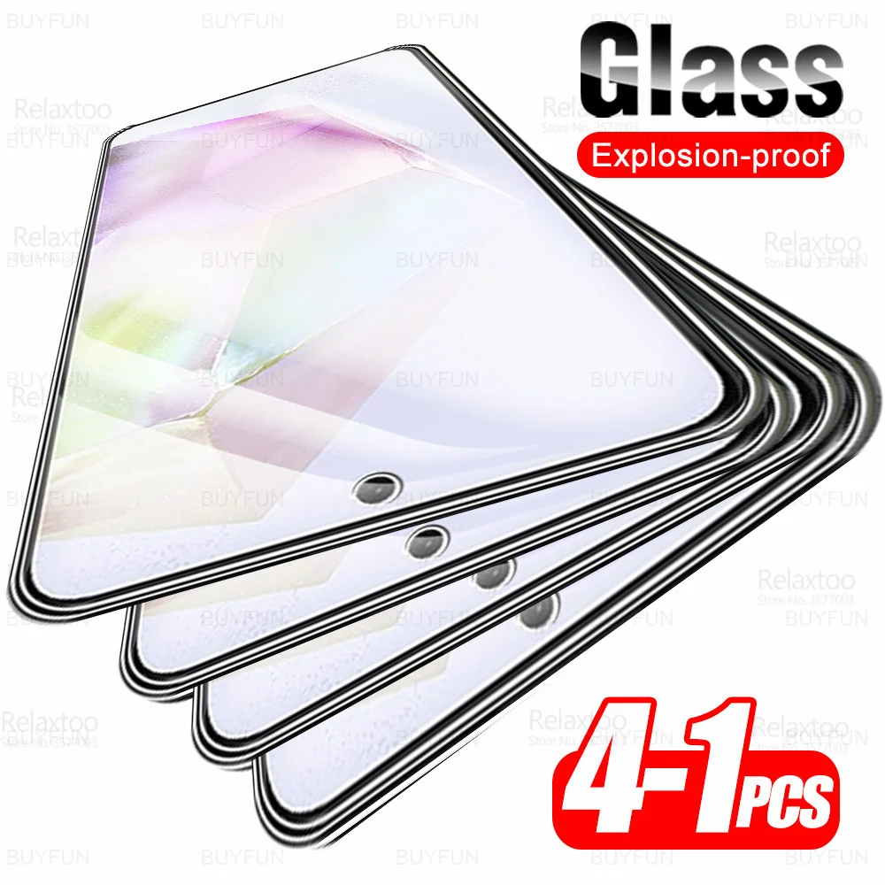 Premium Tempered Glass Screen Protector - 1-4 Pack
