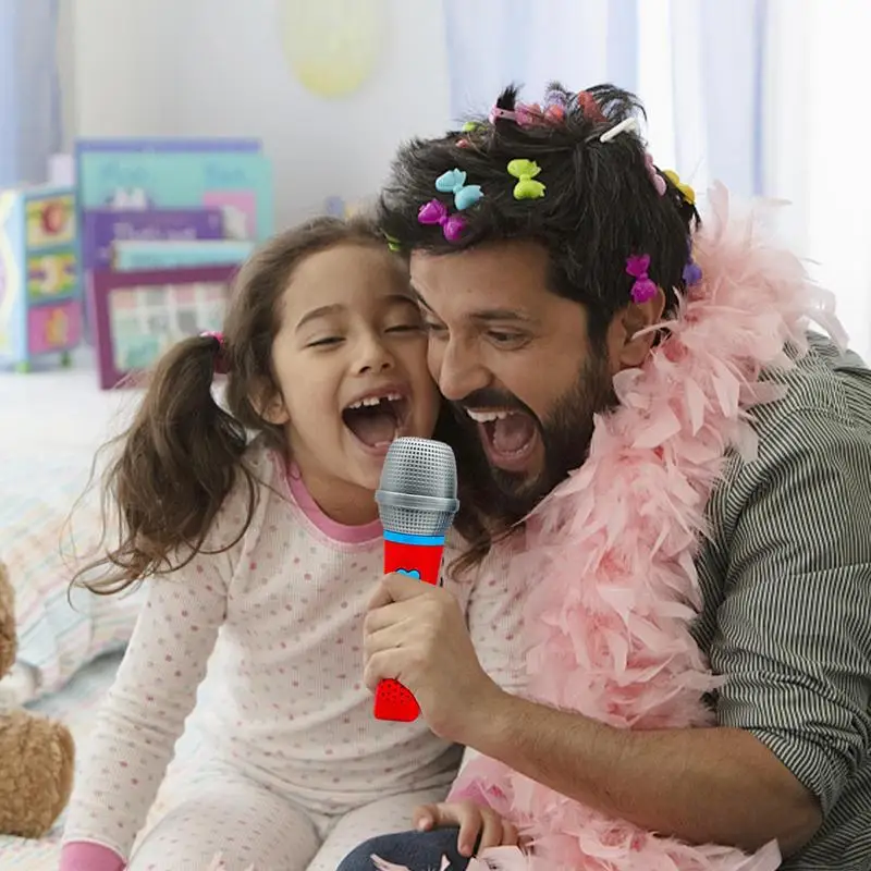 Microphone Toy For Kids Handheld Karaoke Toy Portable Funny Creative Sturdy Kids Karaoke Microphones For Kids Gift For Christmas
