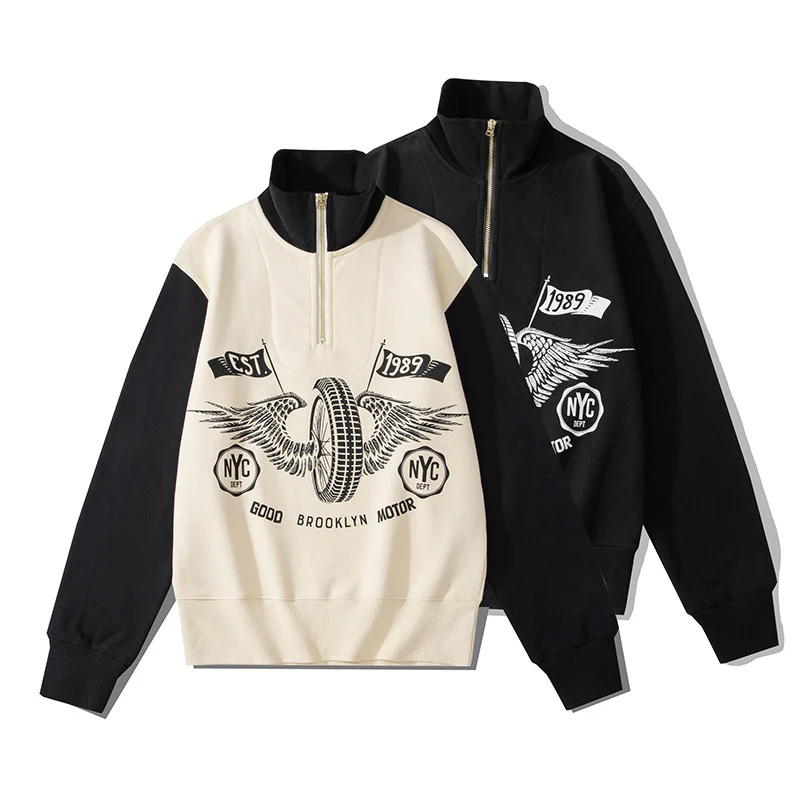 驚きの値段 FUBU スウェット。FUBUは ハーフジップ 裏毛