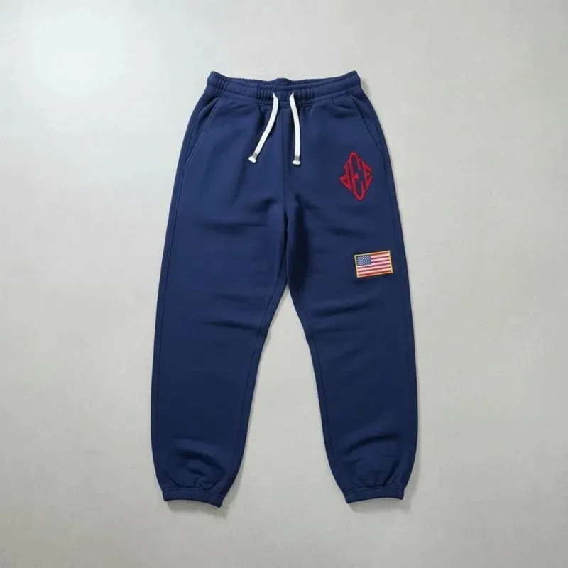 Men Retro Half-Zip Tracksuit Detail View