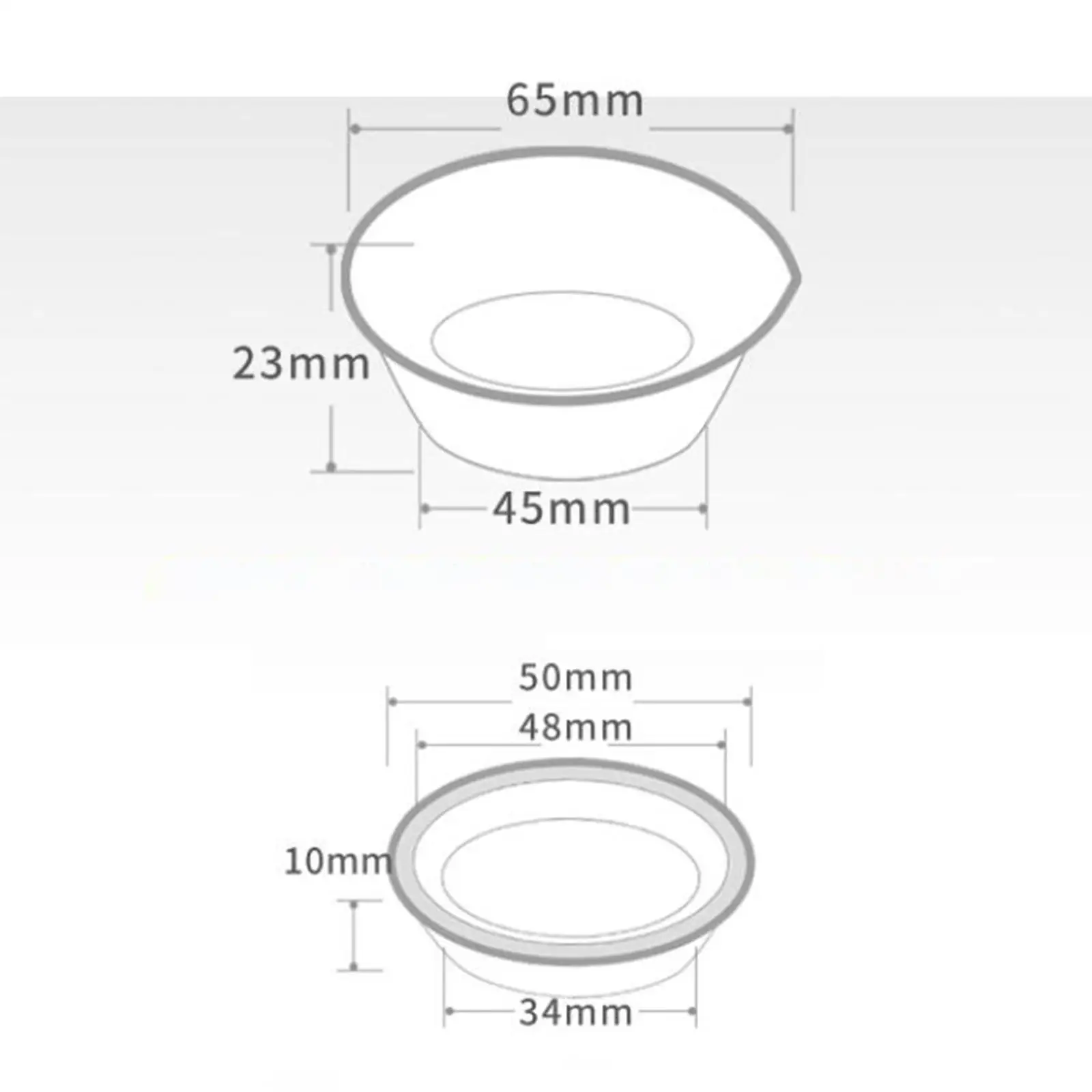 Paint Mixing Tray Art Supply Stainless Steel Mixing Palette Tray Modeling Color for Home Store Makeup Painting Art Classes