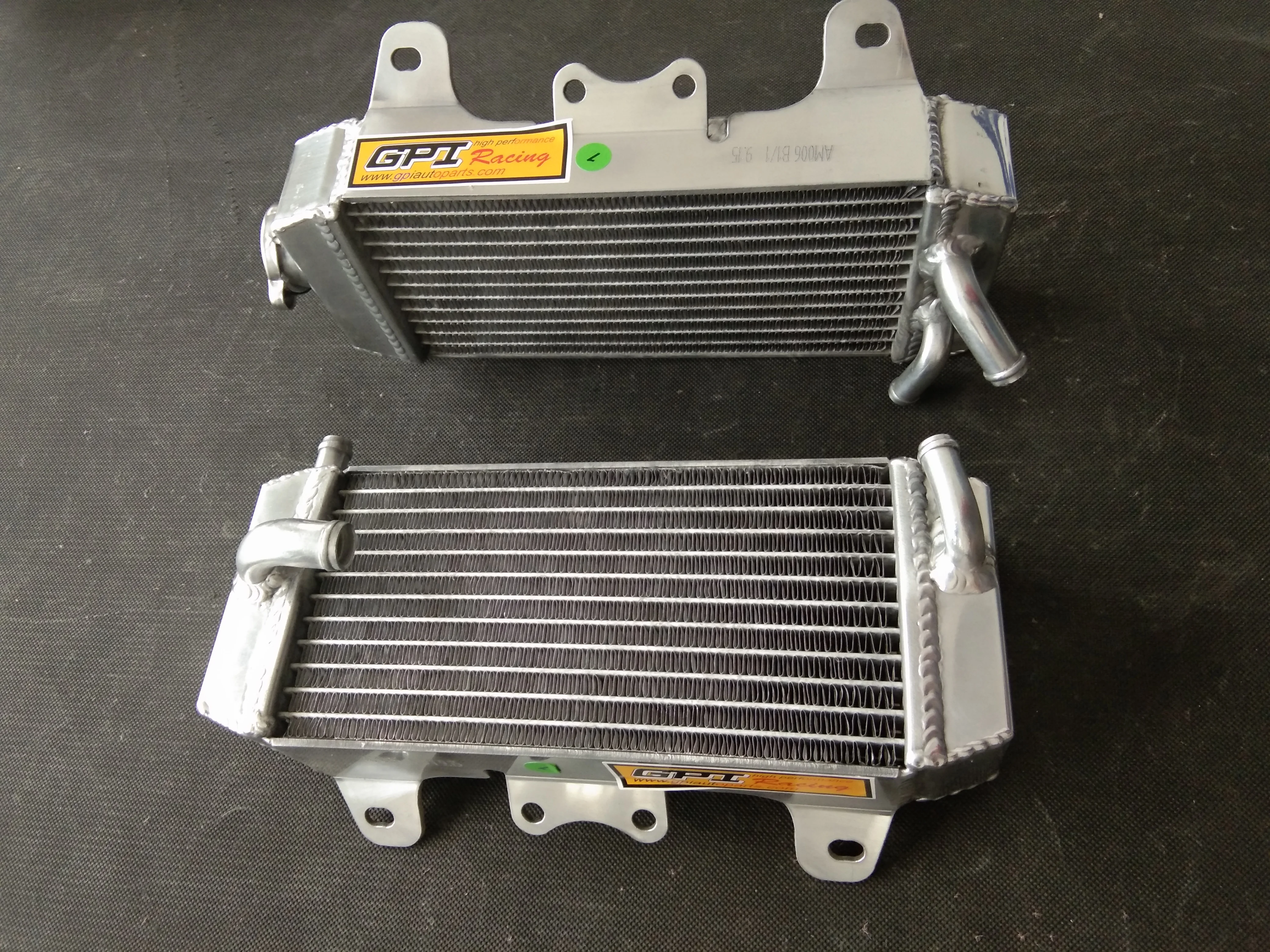 For-2007-2009-Yamaha-YZ250F-YZ-250-F-Aluminum-Radiator-Cooler-Cooling ...