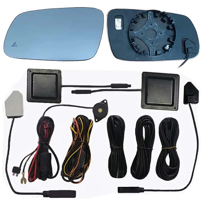 Car Blind Spot Radar Detection Rear View Mirror Auto Electronics LED Warning Light For VW Golf 4 5 6 7 Golf7 MK5 MK6 MK7