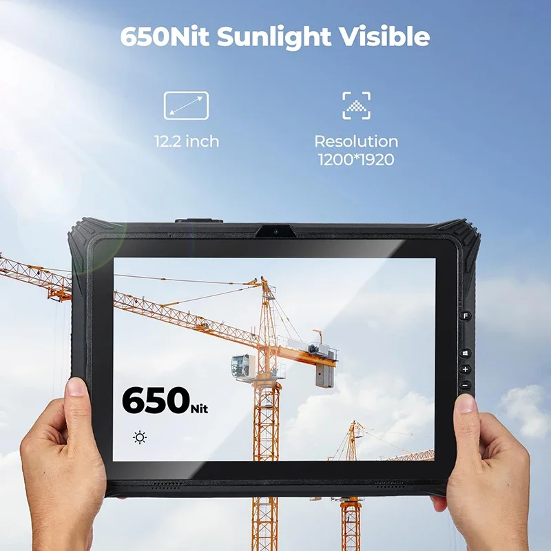 Windows Tablet I7-1255U CPU WIFI Bluetooth GSM/4G SSD Rugged Computer PC Industrial
