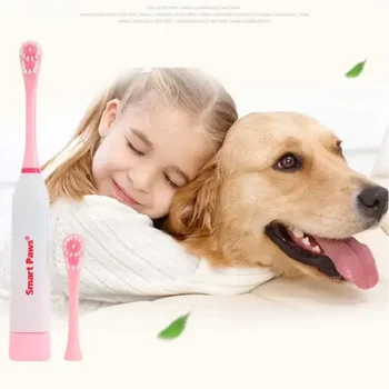 Electric Pet Dog Tooth Brush Cleaning Dogs Teeth with Non-slip Handle Perfect Teeth Care for Pet Dog Oral Health Pet Products 1