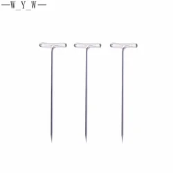 T pins for wig on foam head style t pin needle brazilian Indian mannequin head type sewing hair salon styling tools