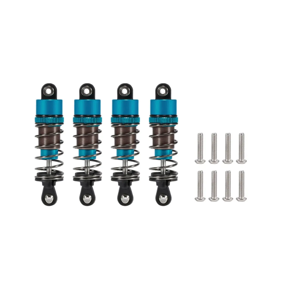 Premium Adjustable Oil-Filled Shocks (4-Pack)