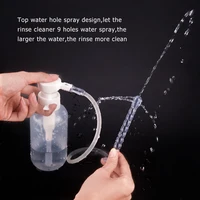 300/600ML Reusable Vagina Irrigator Syringe Anal Cleaner Enemator Vaginal Washing Device Kit Female Vaginal Enema Douche Shower 2