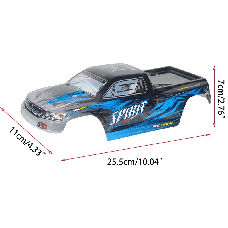 1/16 Scale Q901/9135 Plastic RC Car for Shell Assembly Part for RC Model Truck 4WD Truck Interior Accessories Car Cover 6