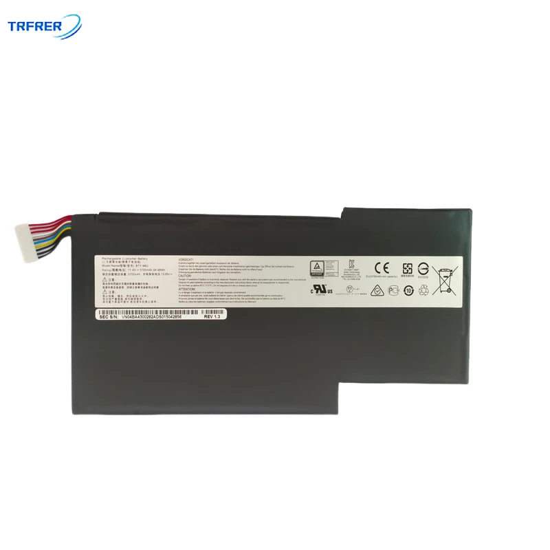 

Аккумулятор для ноутбука MSI, GS63VR, GS73VR, 6RF-001US, BTY-M6J, BP-16K1-31, 9N793J200