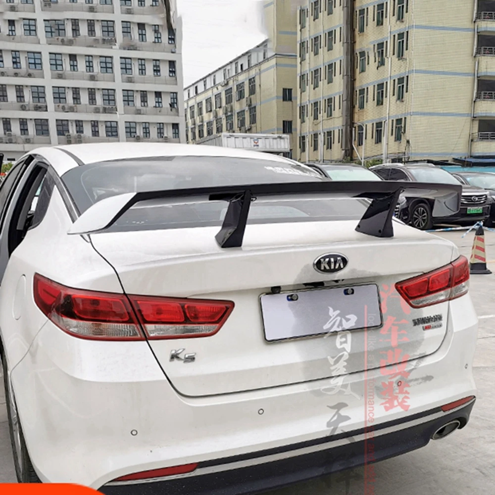 

Высококачественный задний спойлер Неокрашенный из АБС-пластика для Kia K5 2011-2018 крышка багажника автомобильный Стайлинг