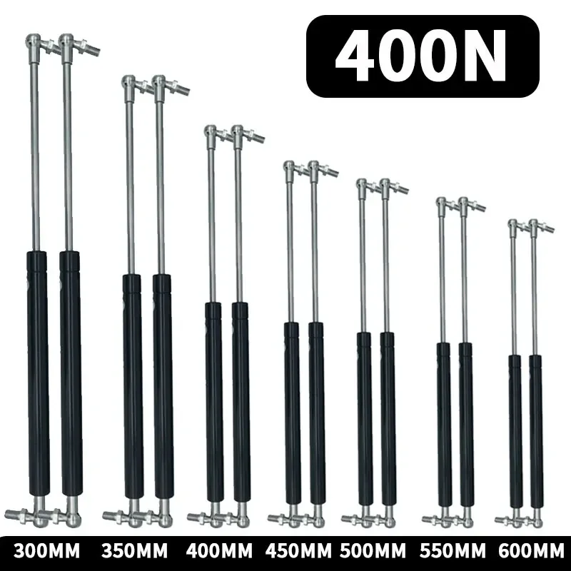 Gasveer 2X Universele 40 Cm 400 Mm 300N Auto Bonnet Hood Shock Lift Strut Ondersteuning Bar Gasveer Motorkap Auto Gasveer Hood Lift