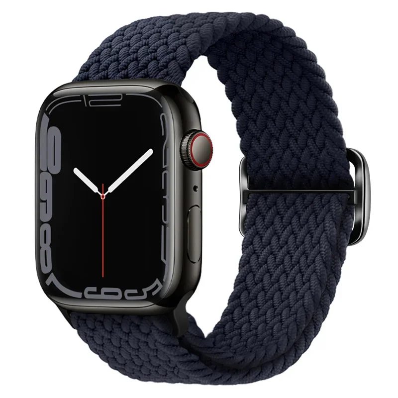 Braided Loop Elastic Watch Strap - Vibrant and Durable Design
