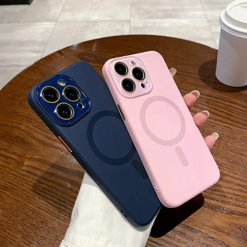 Premium Liquid Silicone Magnetic Lens Protective Cover