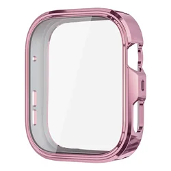 Silicone Protective Sleeve for Smartwatch - Soft TPU Full Case Cover (Pink)