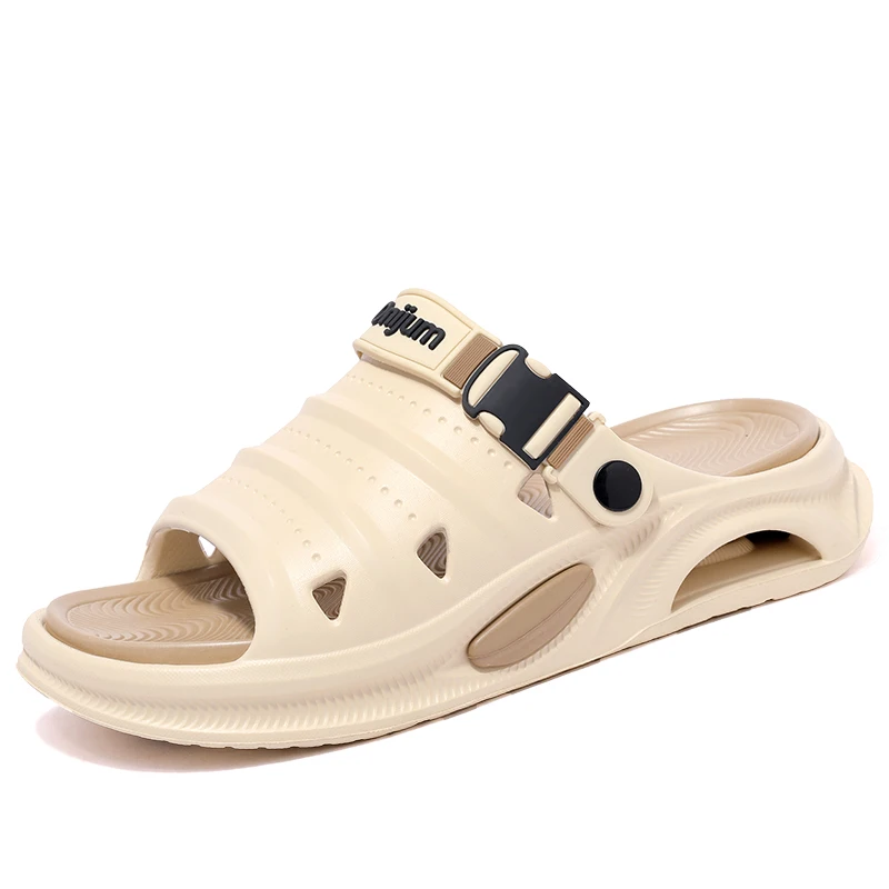 شباشب رجالية صيفية جديدة 2026، صنادل متعددة الاستخدامات، نعل ناعم من مادة EVA، أحذية للرجال والنساء للاستخدام الداخلي والخارجي والمشي والشاطئ