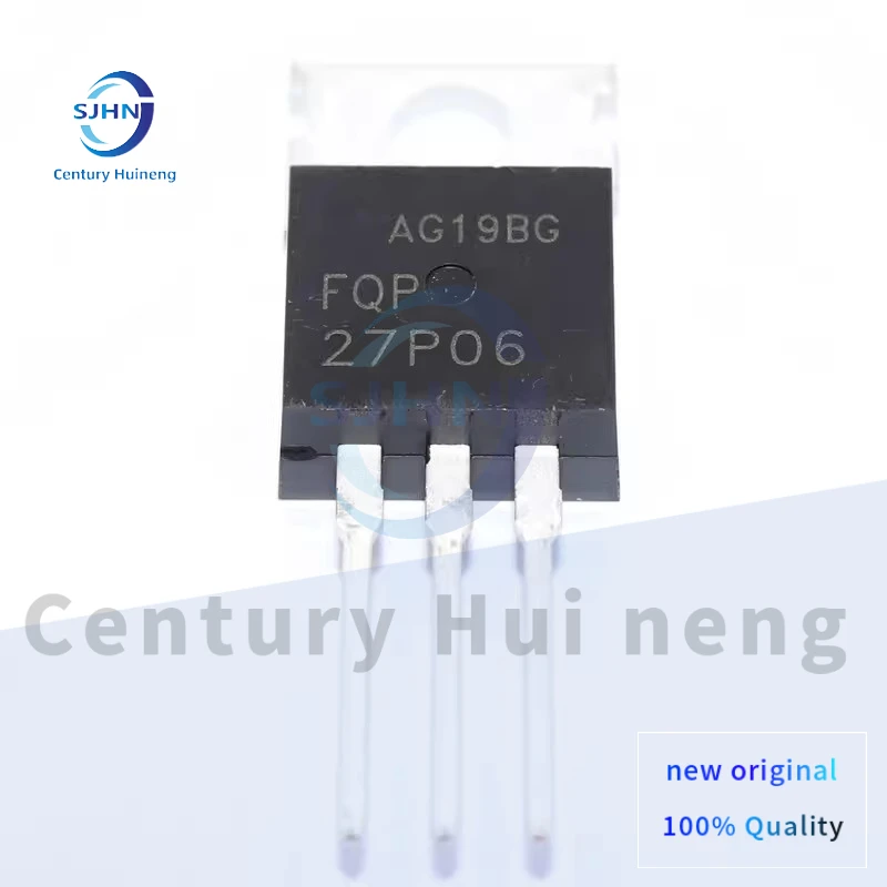 

5 шт., новые оригинальные P-Channel MOS-трубки FQP27P06 от 120 Вт до-220