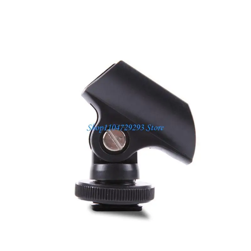 Y2GD 19.5mm 클립 직경 마이크 클립 핫 샷 마이크 스탠드 플라스틱 마이크 홀더 안전하게 마이크 마운트 액세서리