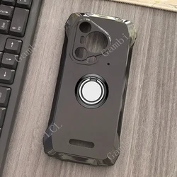 Blackview 6.78 Back Ring Holder Bracket TPU Soft Phone Case for Blackview BL7000 (Ring Case Black)