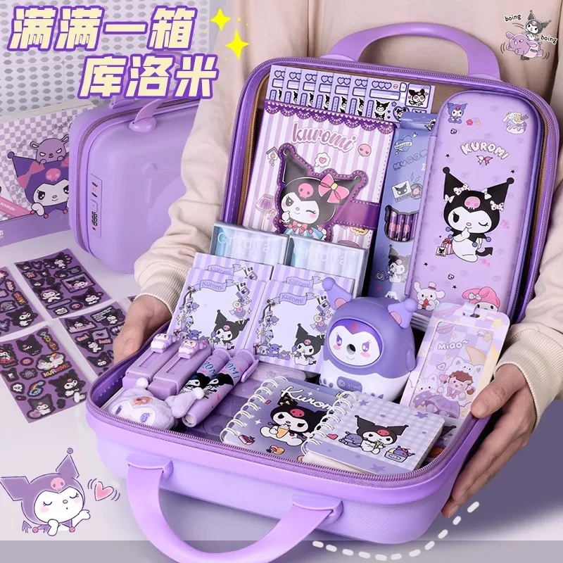 Sanrio kawaii漫画文房具セット子供用、大きなギフトパッケージ