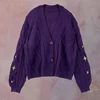 Autumn Winter Women Speak Now Cardigan Y2k Star Embroidered Knitted Cardigan Vintage Long Sleeve Sweater Coat 1