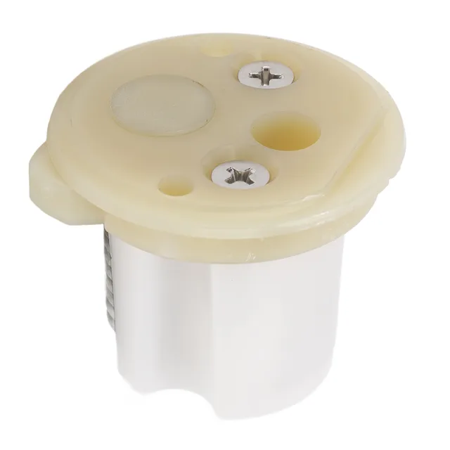 Vicue 385236096 Spring Cartridge Kit For Dometic Traveler & Vacuflush Toilets - Includes White End Cap & Bolts