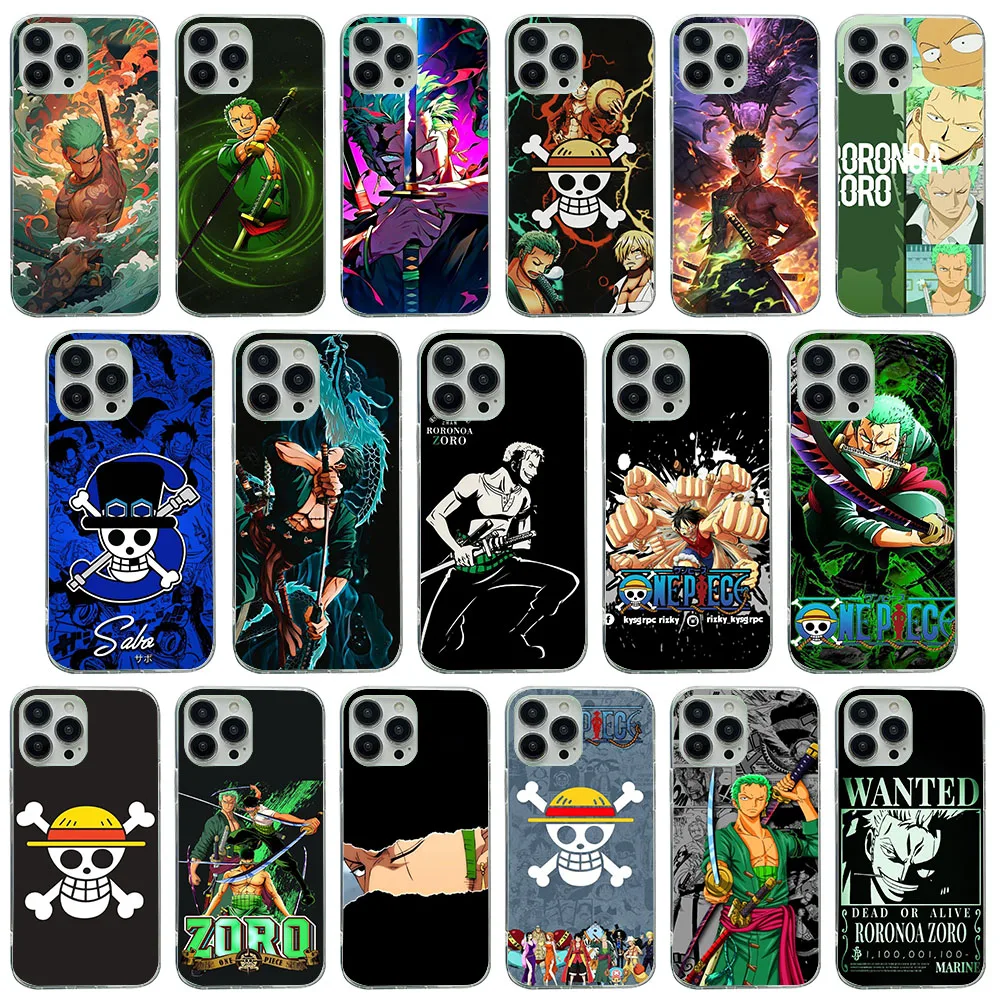Rk-51 Roronoa Zoro Custodia In Silicone Per Tecno Pop Spark Go 4 5 5P 6 7 7T 7P 8 8C 8P Air Go Lte Pro