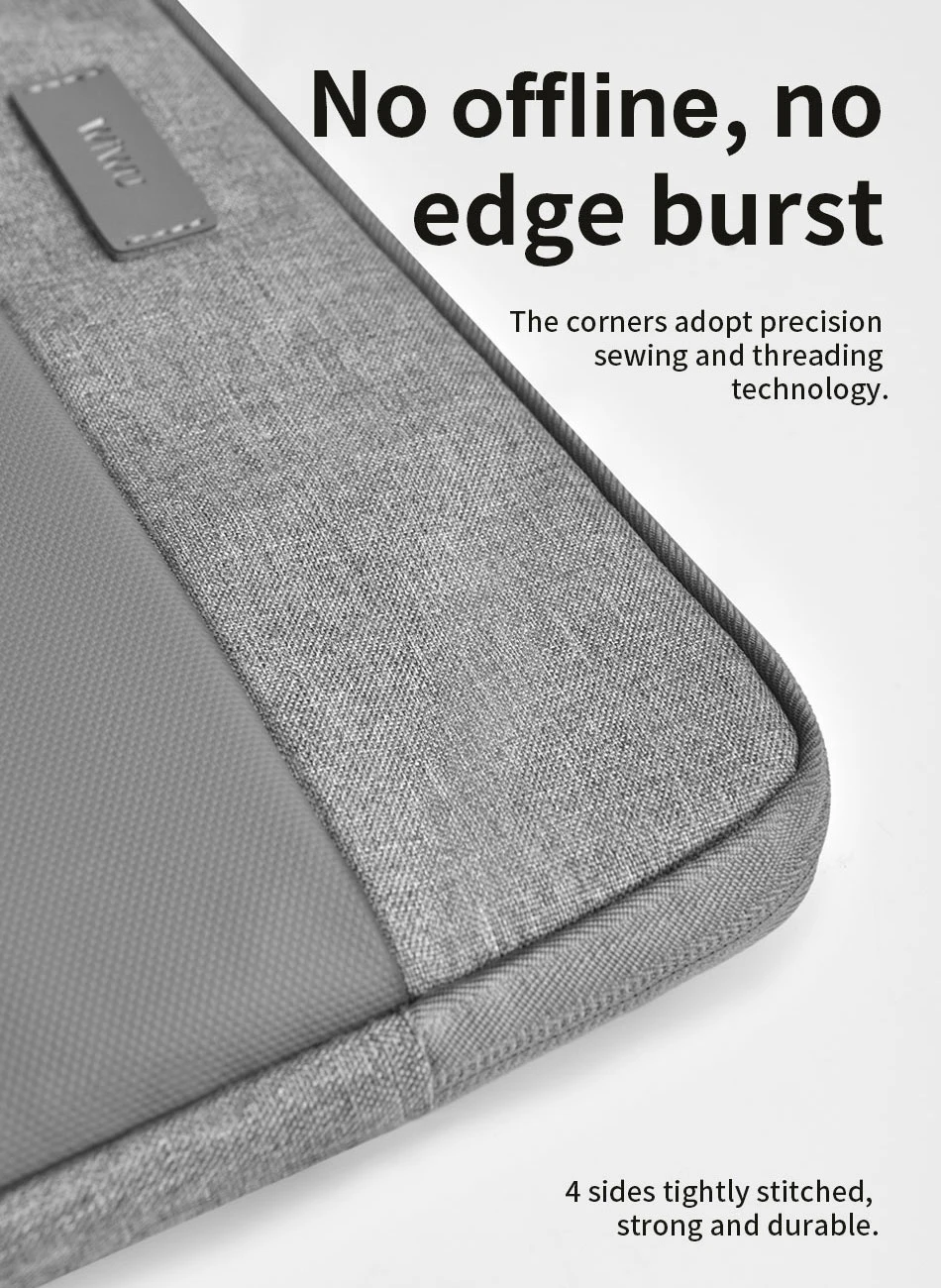 Wiwu-bolsa do Portátil para Macbook Pro Portátil Impermeável 142 162 Polegadas para Macbook Air 153 2023 Peso Leve Novo - Imagem 2