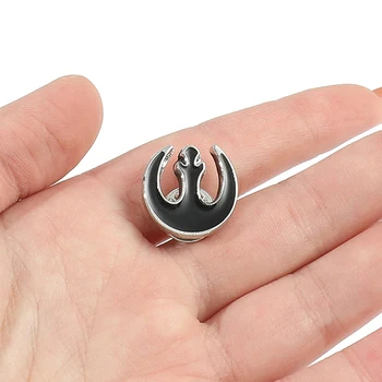 Disney Star Wars Rebel Alliance Logo Badge Jewelry Simple Style Enamel Button Brooch for Bag Clothings Lapel Pins Accessories 5