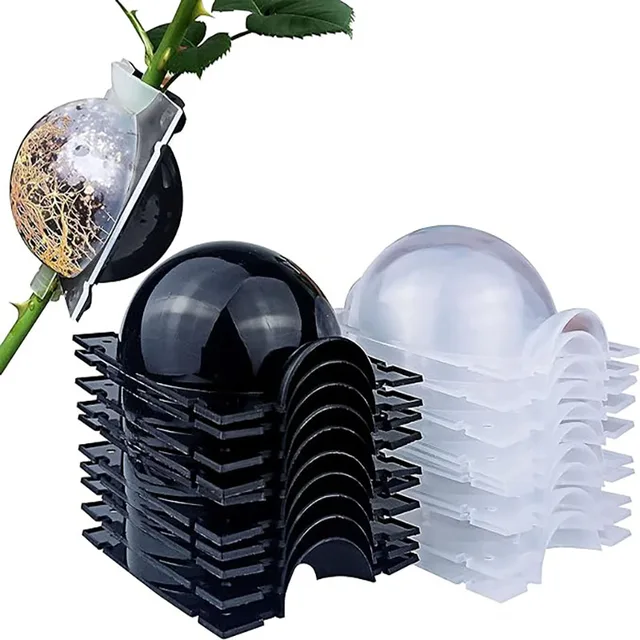 Plant Rooting Ball High Pressure Graft Breeding Case Nursery Box Propagation Plant Root Pot Garden Accessories