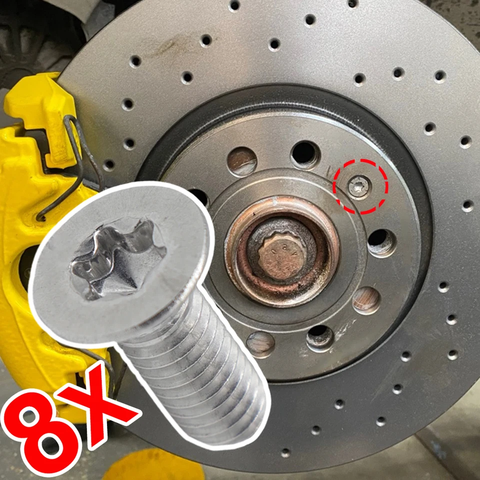 Set Di Bulloni Per Dischi Freno In Acciaio Inox Pro Bolt - Foto 5