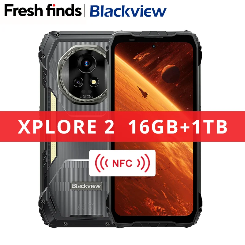 World premiere】Blackview XPLORE 2 Rugged Phone 5G 6.73” 3.2K