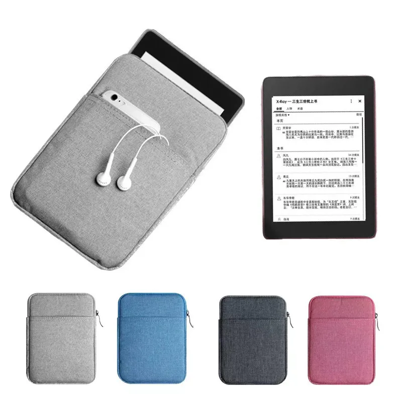 

11th Generation E-book Reader Sleeve Portable Shockproof 6.8" Protective Case Insert Cover for Kindle Paperwhite 1/2/3/4/5